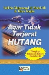 Image of Agar tidak terjerat hutang