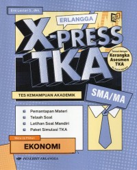 Image of Erlangga X-press TKA Ekonomi SMA/MA