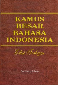 Image of Kamus besar bahasa Indonesia edisi terbaru