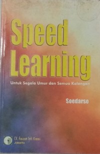 Image of Speed Learning Untuk Segala Umur dan Semua Kalangan